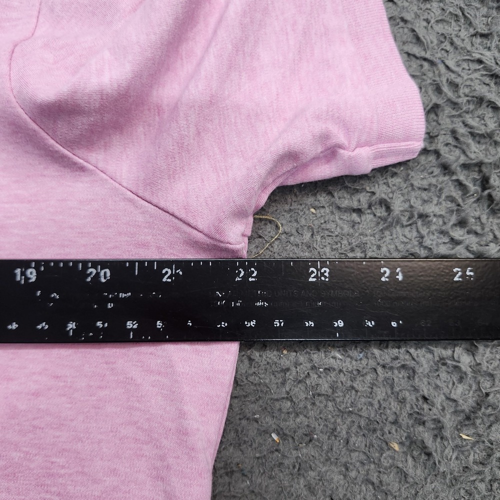 Polo Ralph Lauren Mens Classic Fit Polo Shirt Pink Heather Short Sleeve Medium - Picture 4 of 7